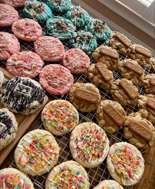 Mix & Match Gourmet Cookies, Cupcakes, And Others | Build Your Own Bakery Box | Choose Any Amount Flavors | Thick NYC Style Cookies
